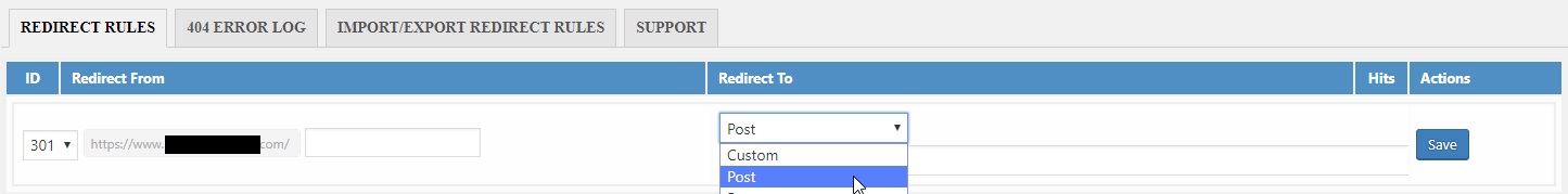 How to use 301 redirects plugin