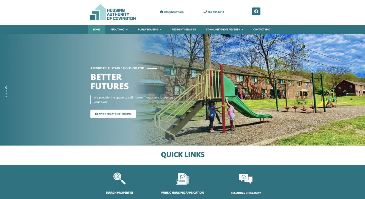 Covington Housing Authority Case Study webFEAT Complete