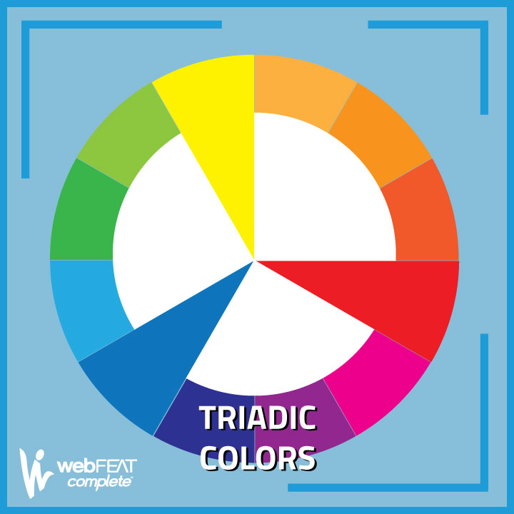 The Color Wheel - Triadic Colors