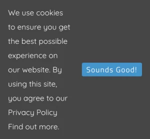 Privacy Policy Cookie Banner