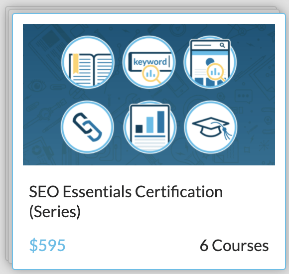 Digital Marketing Educational Resource Moz Academy SEO Essentials 