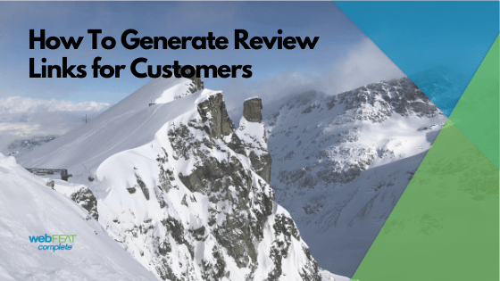 Customer Review Link Generation Blog Header