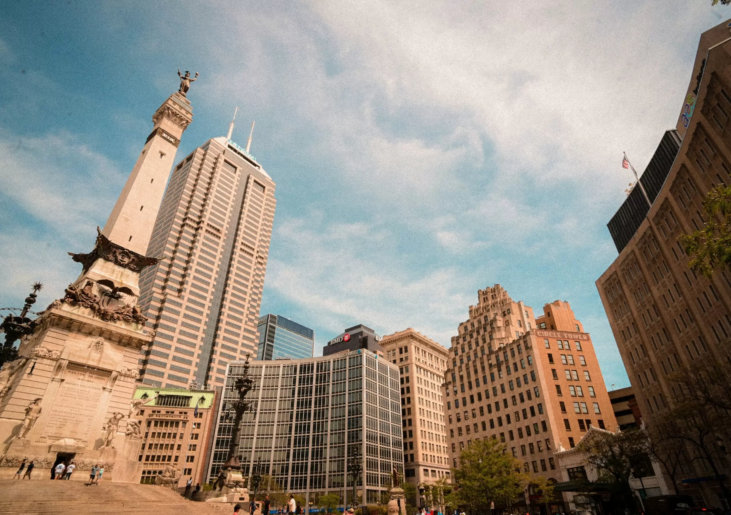 Downtown Indianapolis IN