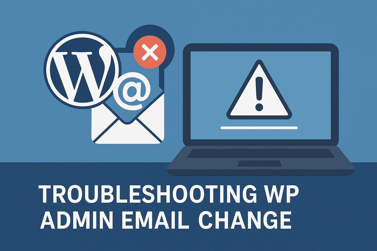 Blog Image for Troubleshooting WordPress admin email change